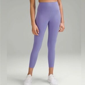 Lululemon Athletica Wunder Train High-Rise Tight 25" Dark Lavender Size 6